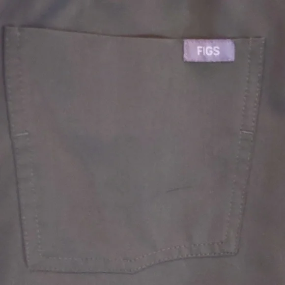 Figs High Waisted Zamora Jogger - Moss - Picture 12 of 12